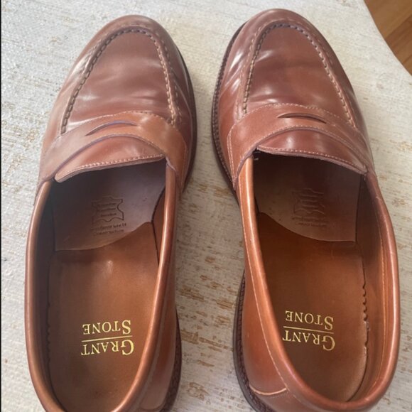 Grant Stone Traveler Penny Honey Glazed Shell Cordovan - Picture 1 of 3